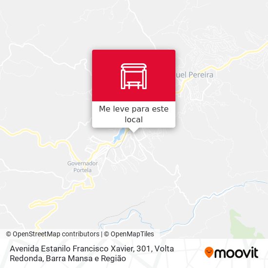 Avenida Estanilo Francisco Xavier, 301 mapa
