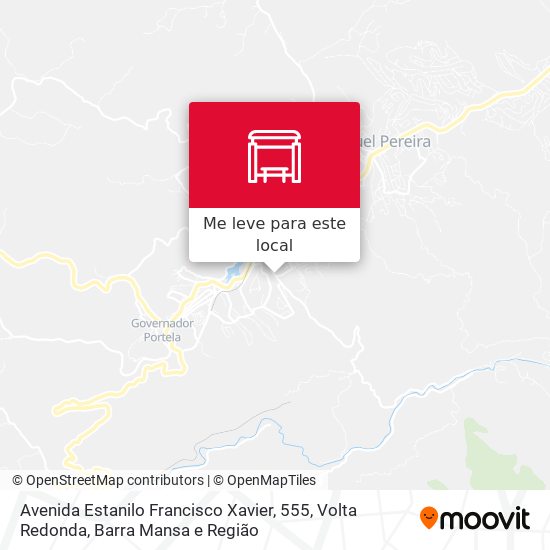 Avenida Estanilo Francisco Xavier, 555 mapa