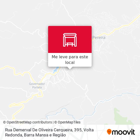 Rua Demerval De Oliveira Cerqueira, 395 mapa