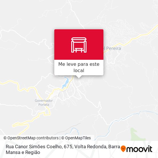 Rua Canor Simões Coelho, 675 mapa