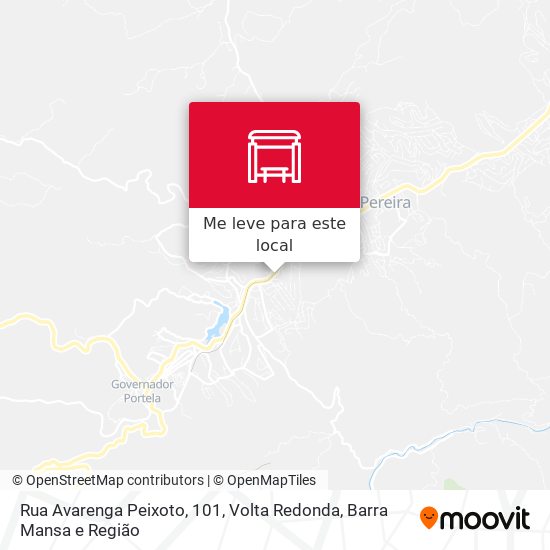 Rua Avarenga Peixoto, 101 mapa