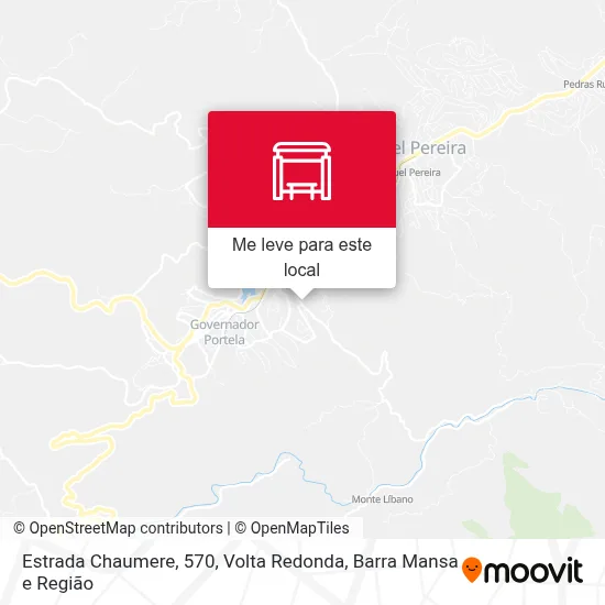 Estrada Chaumere, 570 mapa