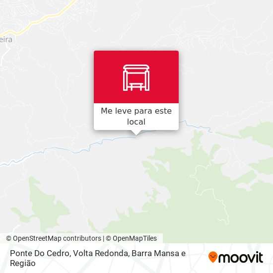 Ponte Do Cedro mapa