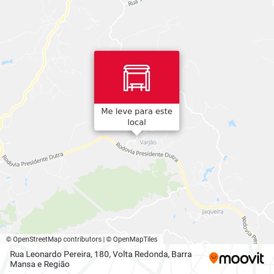 Rua Leonardo Pereira, 180 mapa
