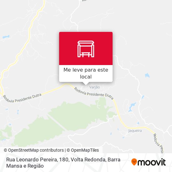 Rua Leonardo Pereira, 180 mapa