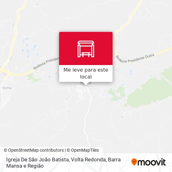 Igreja De São João Batista mapa