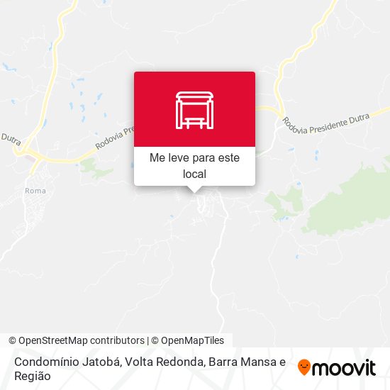 Condomínio Jatobá mapa