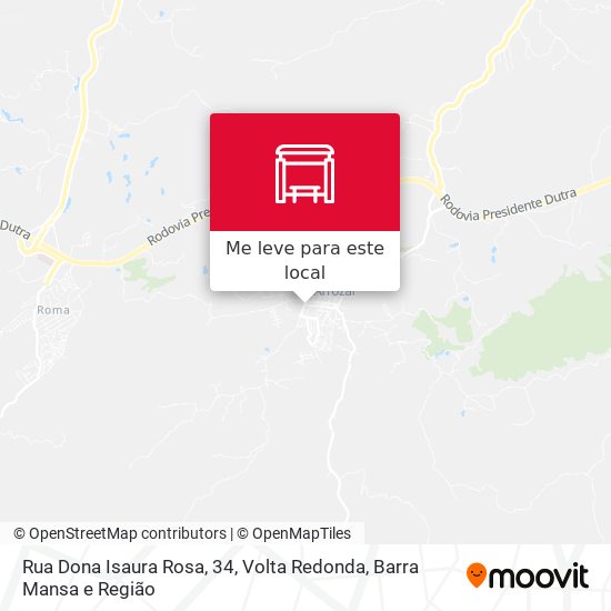 Rua Dona Isaura Rosa, 34 mapa