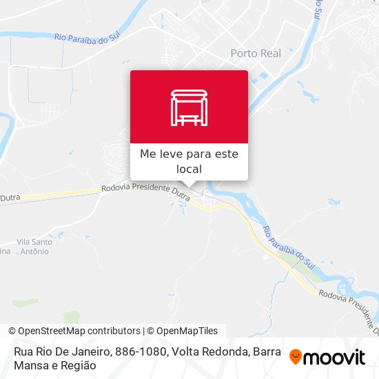 Rua Rio De Janeiro, 886-1080 mapa