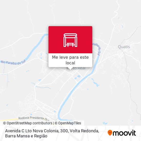 Avenida C Lto Nova Colonia, 300 mapa