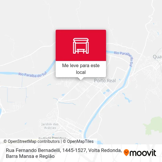 Rua Fernando Bernadelli, 1445-1527 mapa