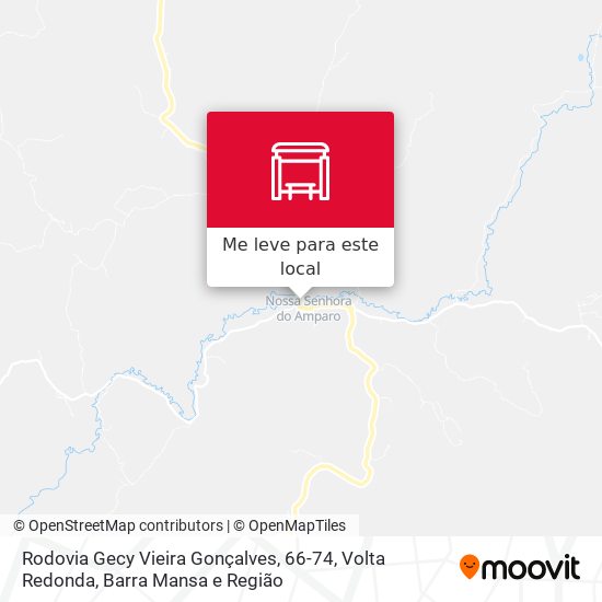 Rodovia Gecy Vieira Gonçalves, 66-74 mapa