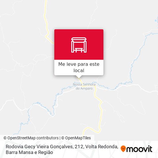 Rodovia Gecy Vieira Gonçalves, 212 mapa