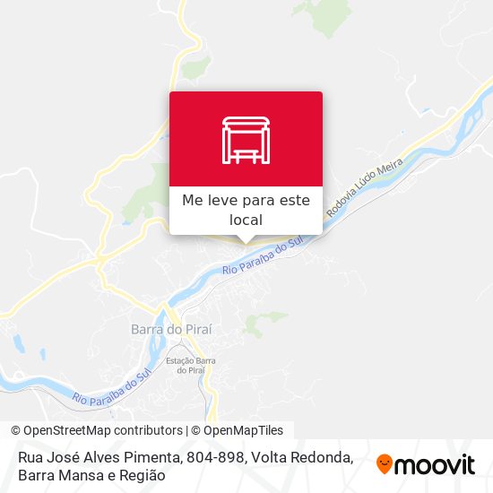 Rua José Alves Pimenta, 804-898 mapa