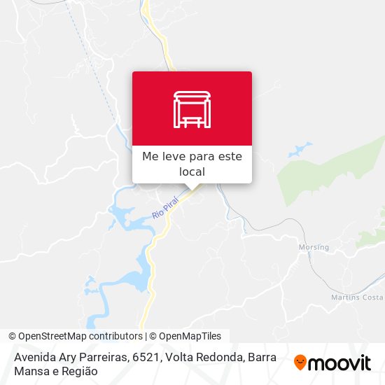 Avenida Ary Parreiras, 6521 mapa