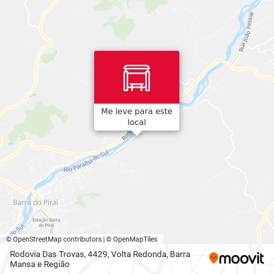 Rodovia Das Trovas, 4429 mapa