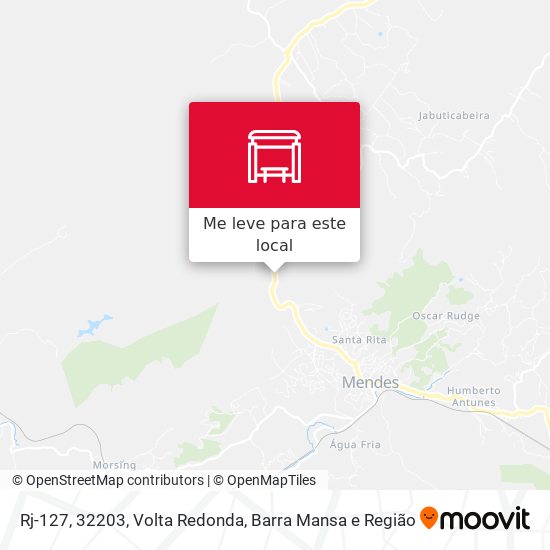 Rj-127, 32203 mapa