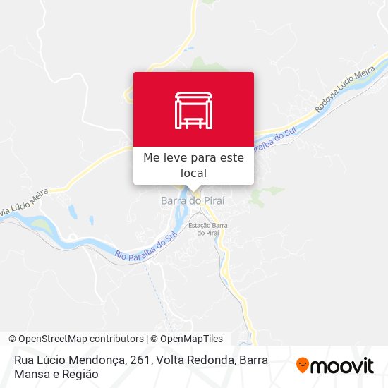 Rua Lúcio Mendonça, 261 mapa