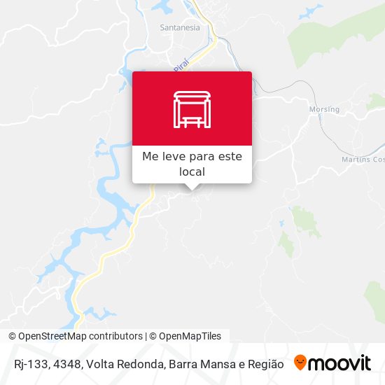 Rj-133, 4348 mapa