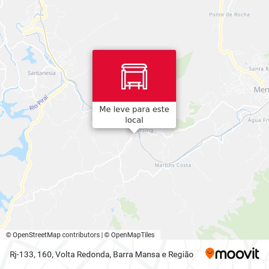Rj-133, 160 mapa