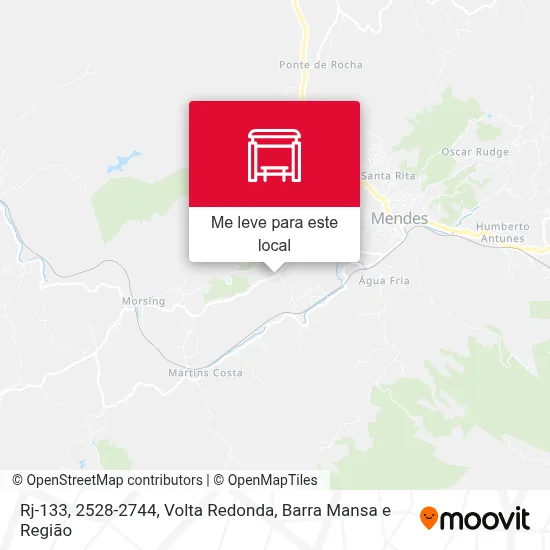 Rj-133, 2528-2744 mapa