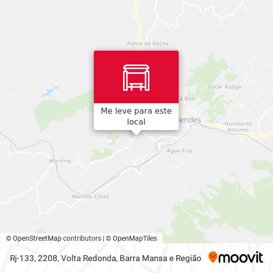 Rj-133, 2208 mapa