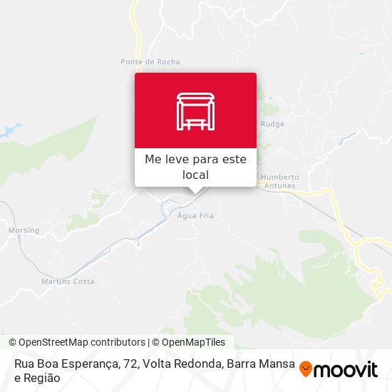 Rua Boa Esperança, 72 mapa