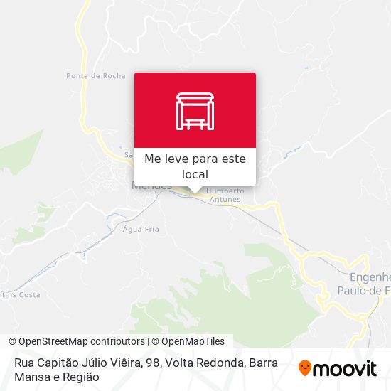 Rua Capitão Júlio Viêira, 98 mapa