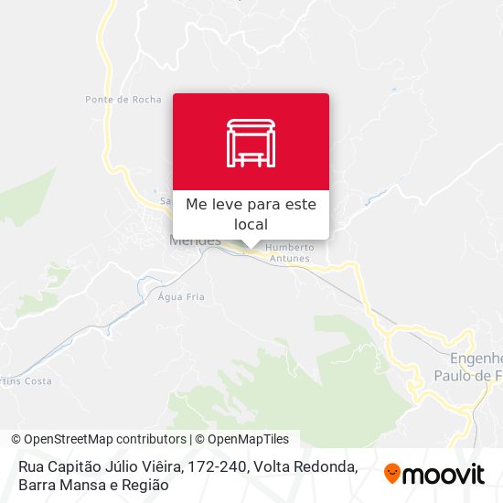 Rua Capitão Júlio Viêira, 172-240 mapa