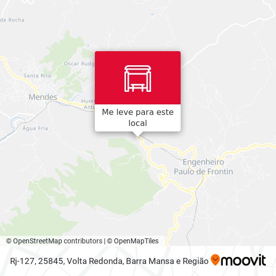 Rj-127, 25845 mapa
