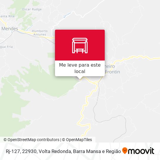 Rj-127, 22930 mapa