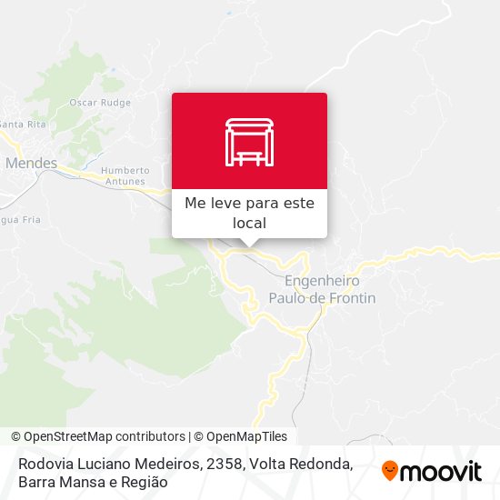 Rodovia Luciano Medeiros, 2358 mapa