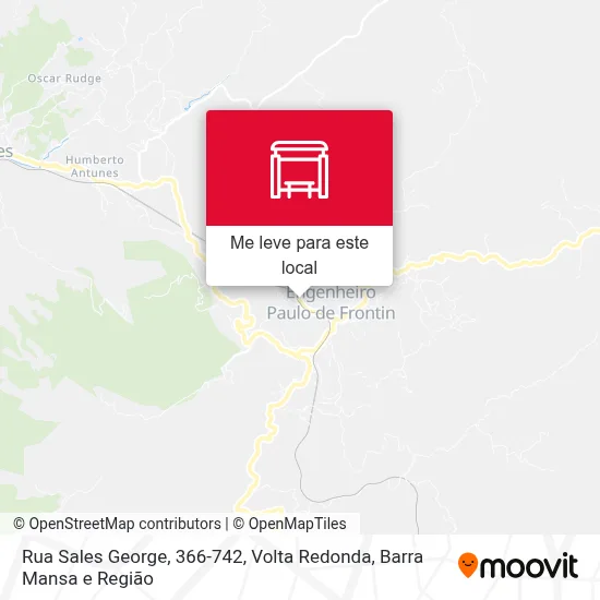 Rua Sales George, 366-742 mapa