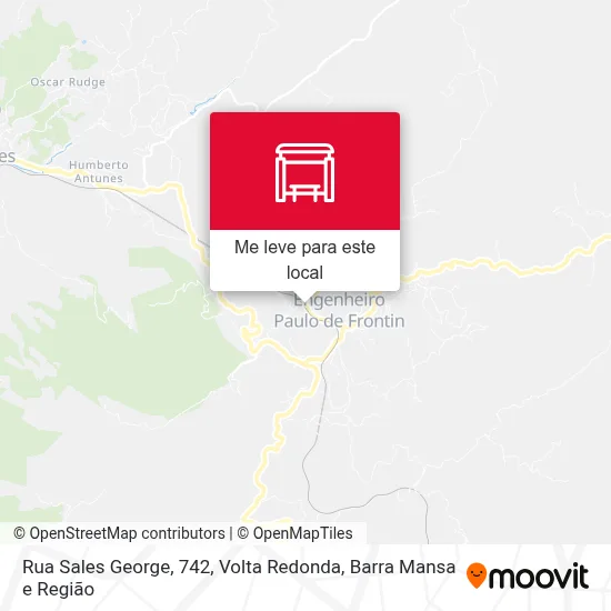 Rua Sales George, 742 mapa