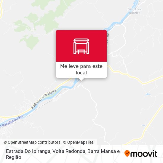 Estrada Do Ipiranga mapa