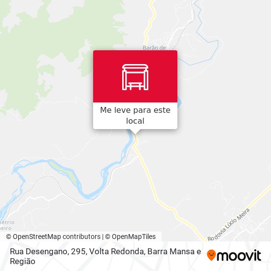 Rua Desengano, 295 mapa