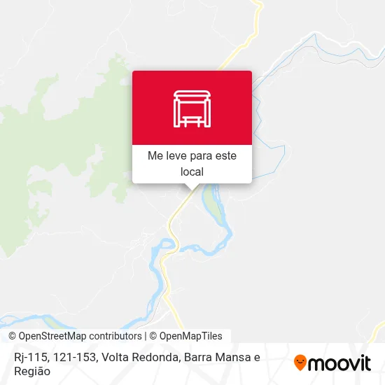 Rj-115, 121-153 mapa