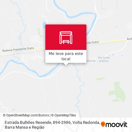 Estrada Bulhões Resende, 894-2986 mapa