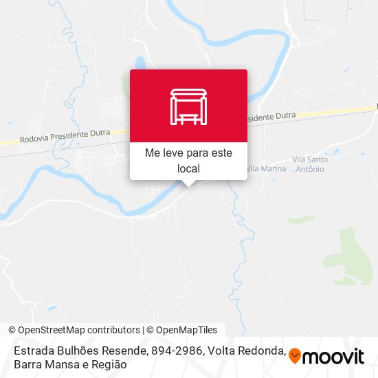 Estrada Bulhões Resende, 894-2986 mapa