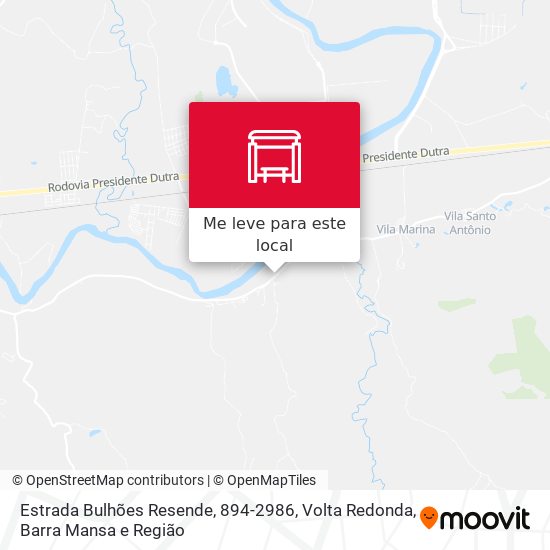 Estrada Bulhões Resende, 894-2986 mapa
