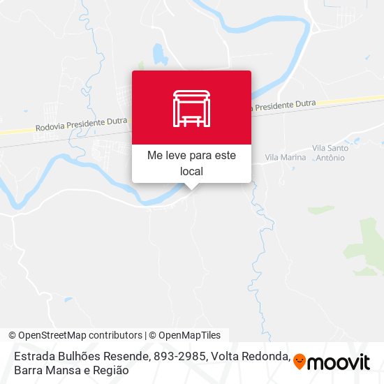 Estrada Bulhões Resende, 893-2985 mapa
