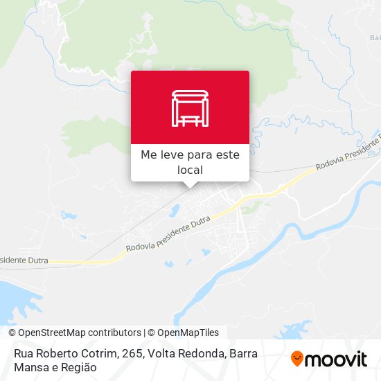 Rua Roberto Cotrim, 265 mapa