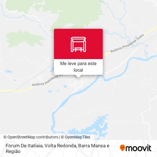 Fórum De Itatiaia mapa