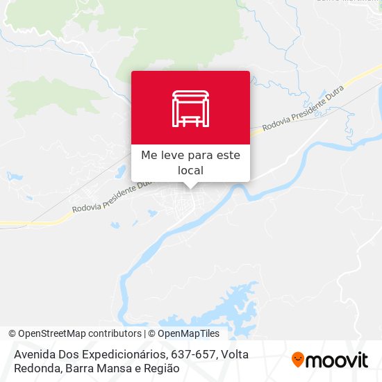 Avenida Dos Expedicionários, 637-657 mapa