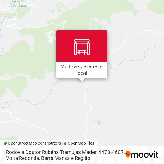 Rodovia Doutor Rubéns Tramujas Mader, 4473-4607 mapa
