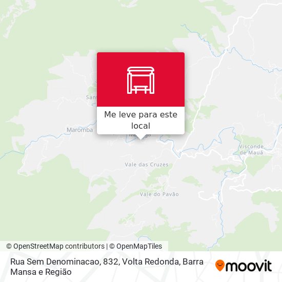 Rua Sem Denominacao, 832 mapa