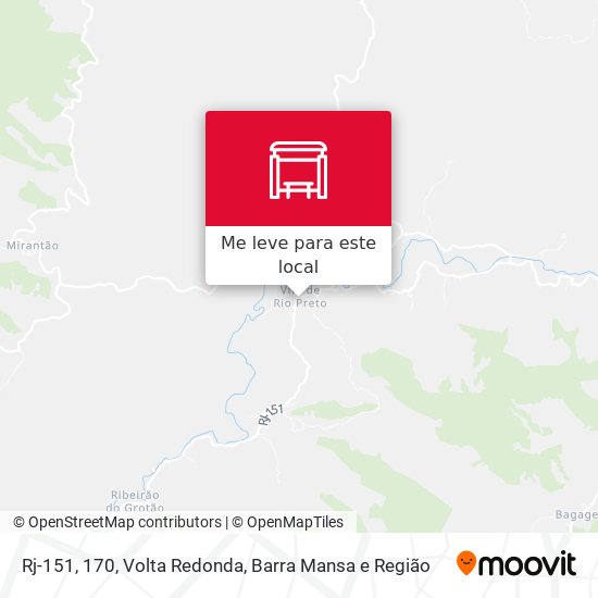 Rj-151, 170 mapa