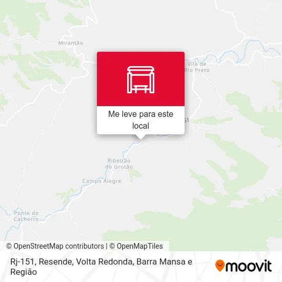 Rj-151, Resende mapa