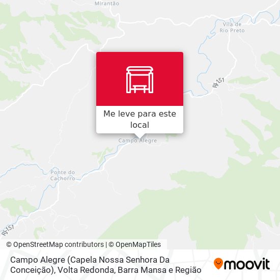 Campo Alegre (Capela Nossa Senhora Da Conceição) mapa