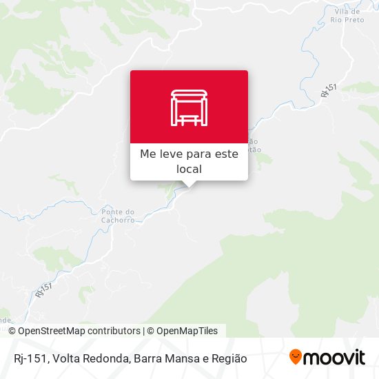 Rj-151 mapa